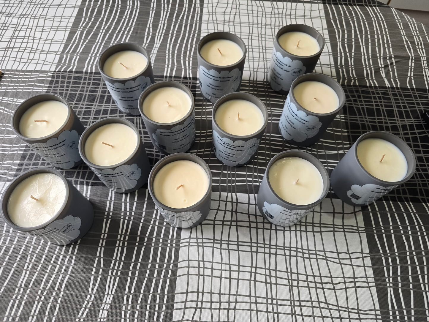 Handmade candles in glass 280g