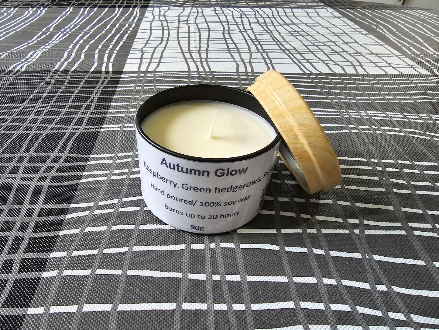 scented candles container 90g