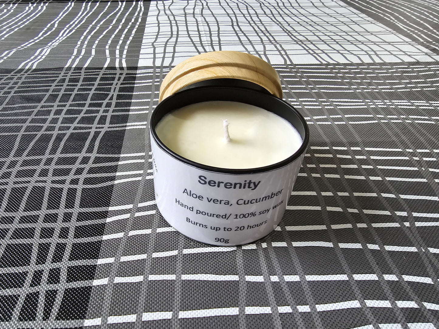 scented candles container 90g