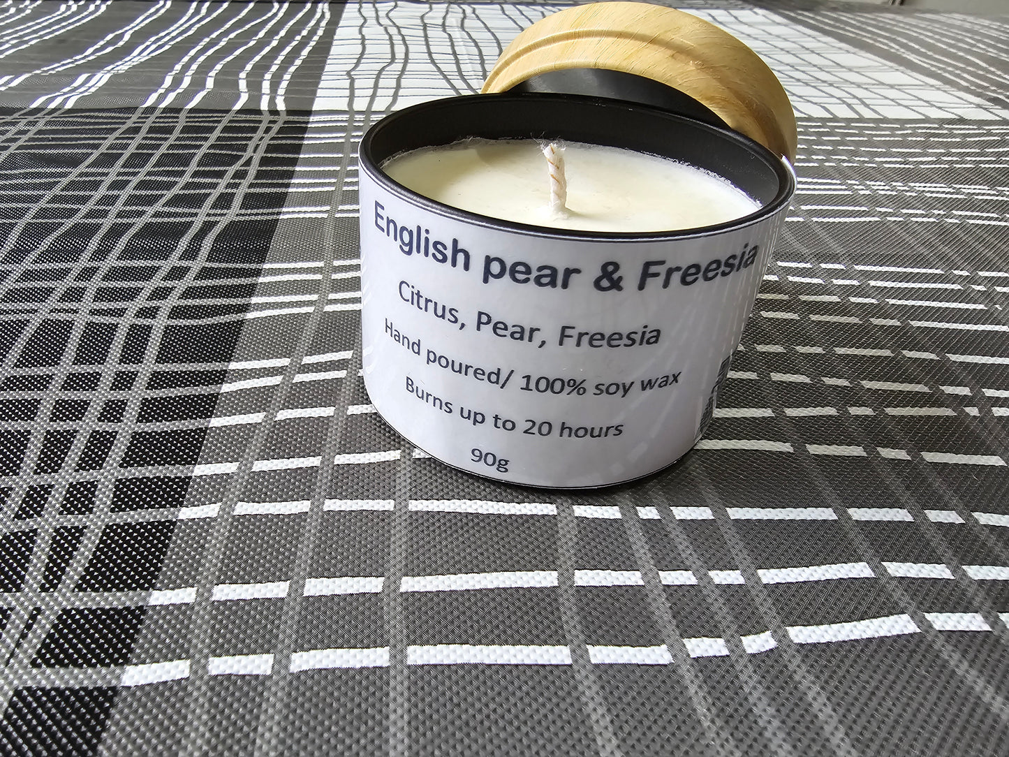 scented candles container 90g