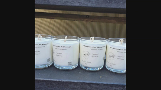 Handmade candles in glass 180g